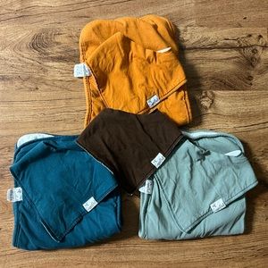 Copper Pearl Burp Bloths + Bandana Bibs